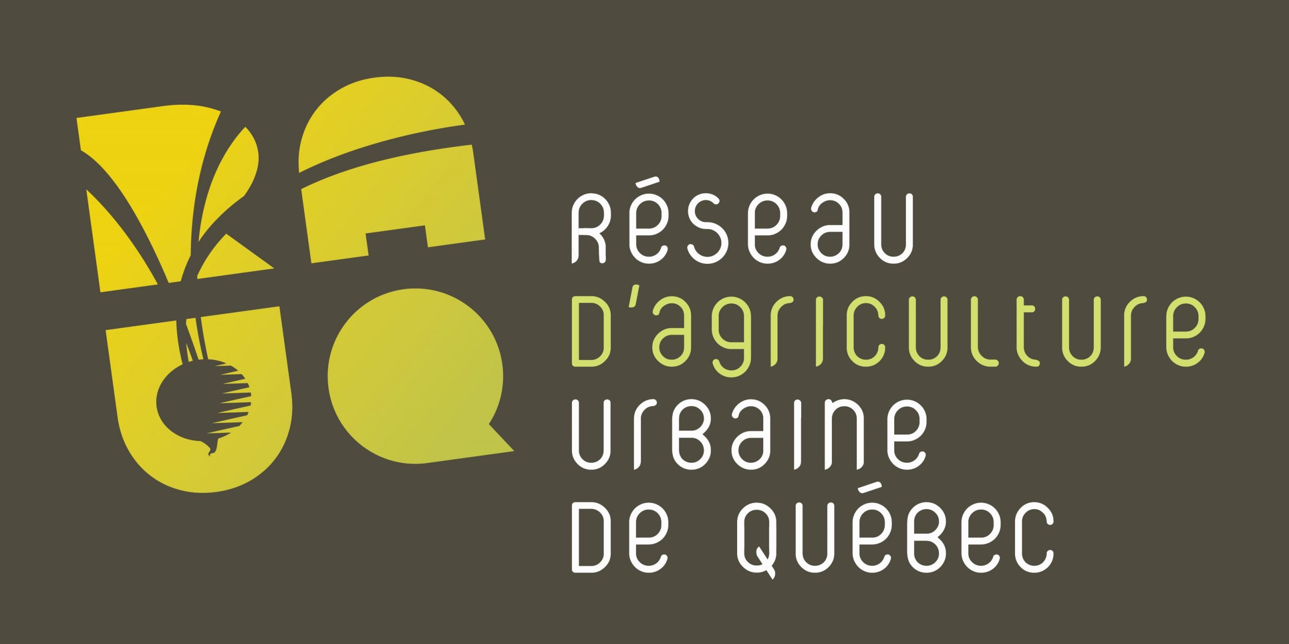 Logo Réseau d'agriculture urbaine de Québec